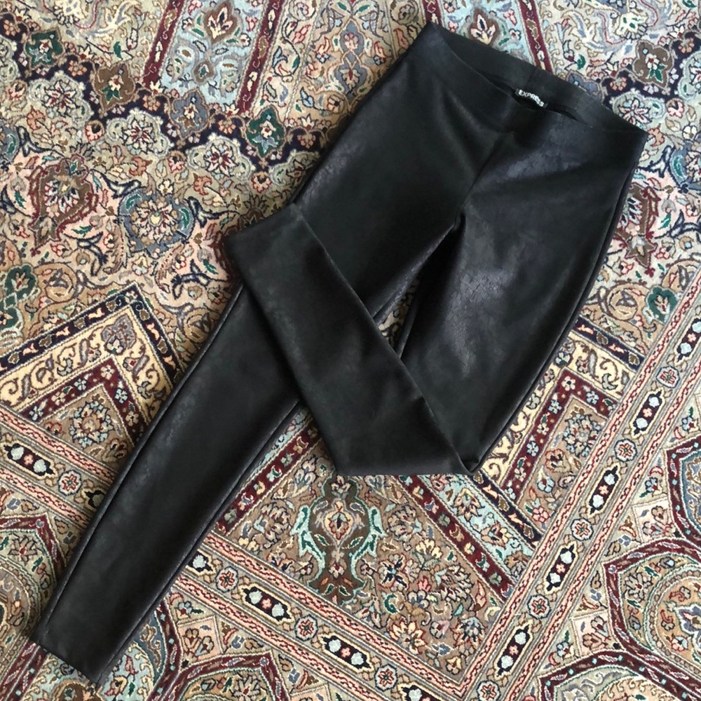 Matte Snake Print Leggings